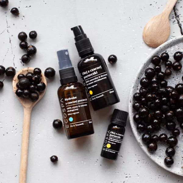 Olej z czarnej porzeczki zimnotłoczony