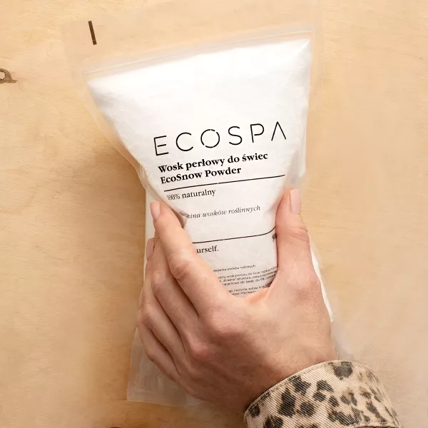 Wosk perłowy do świec EcoSnow Powder 