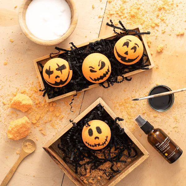 Musujące kule kąpielowe Halloween