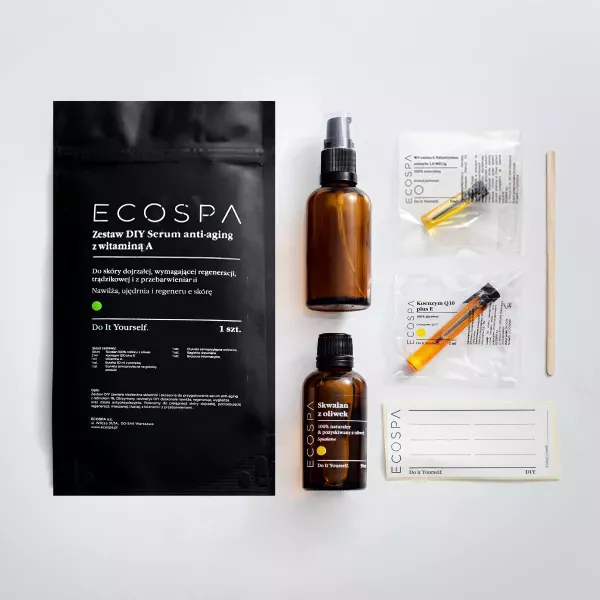 Zestaw DIY Serum anti-aging z witaminą A