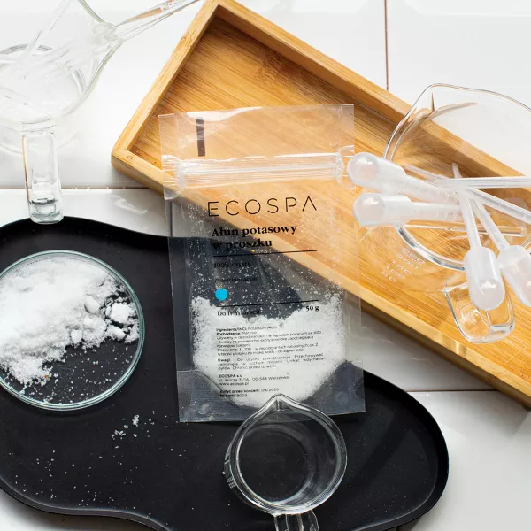 Ałun potasowy w proszku