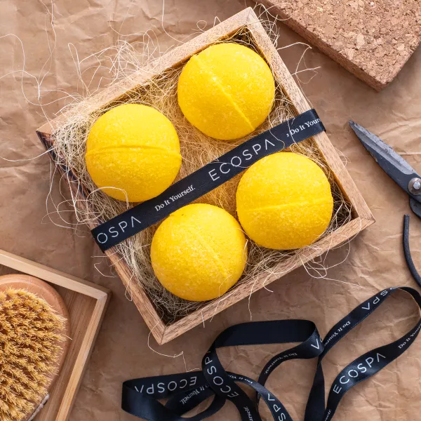 Musujące kule kąpielowe - cytryna