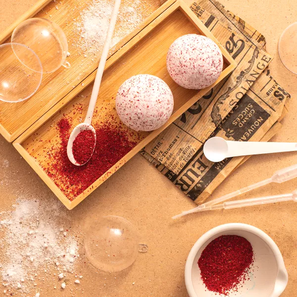 Musujące kule kąpielowe - granat i grejpfrut