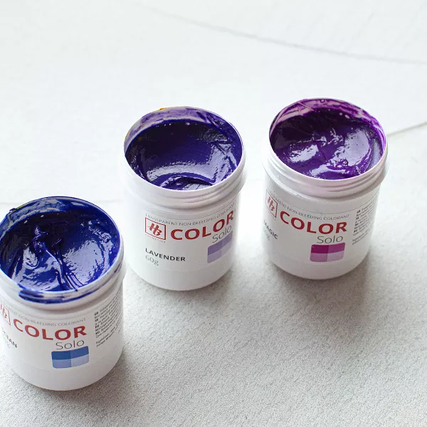 Barwnik do mydła niemigrujący SOLO Lavender