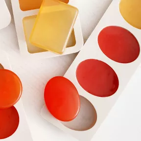 Silikonowa forma do mydeł - 4 x owal