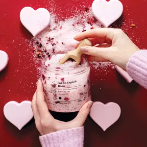 Zestaw START Sól do kąpieli Róża