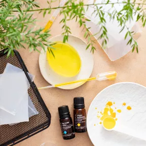 Mydło glicerynowe DIY Imbir