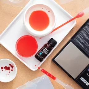 Mydło glicerynowe DIY Geranium