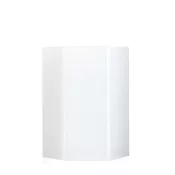 Silikonowa forma do świec - kolumna sześciokąt 8.5 cm