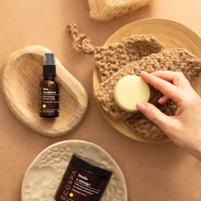 Balsam w kostce z masłem z mango i olejem ryżowym