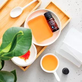 Mydło glicerynowe DIY Pomarańcza