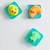 Miętowe mydło glicerynowe DIY z zabawką 