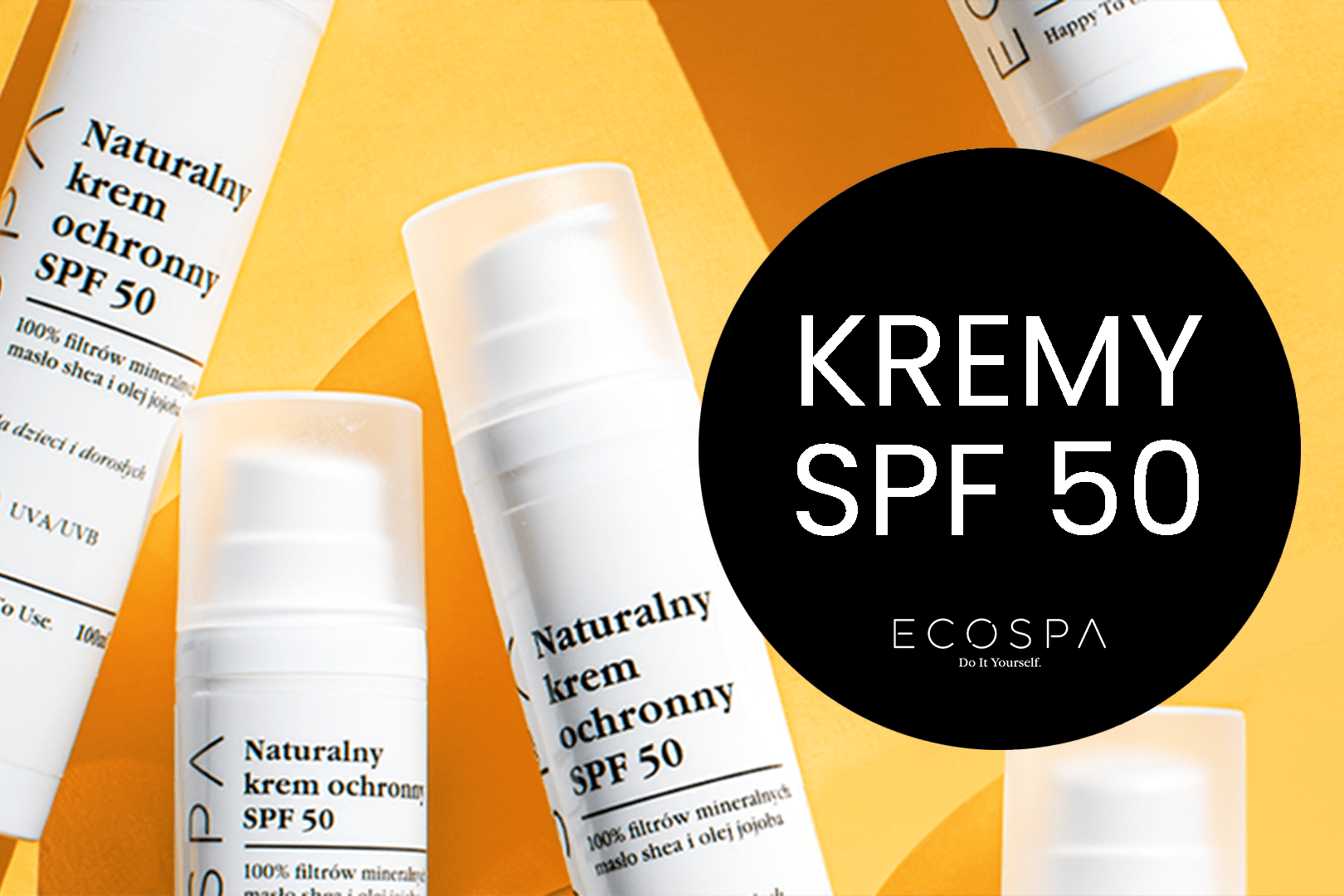 Krem SPF 50 – naturalna ochrona przed promieniowaniem ultrafioletowym
