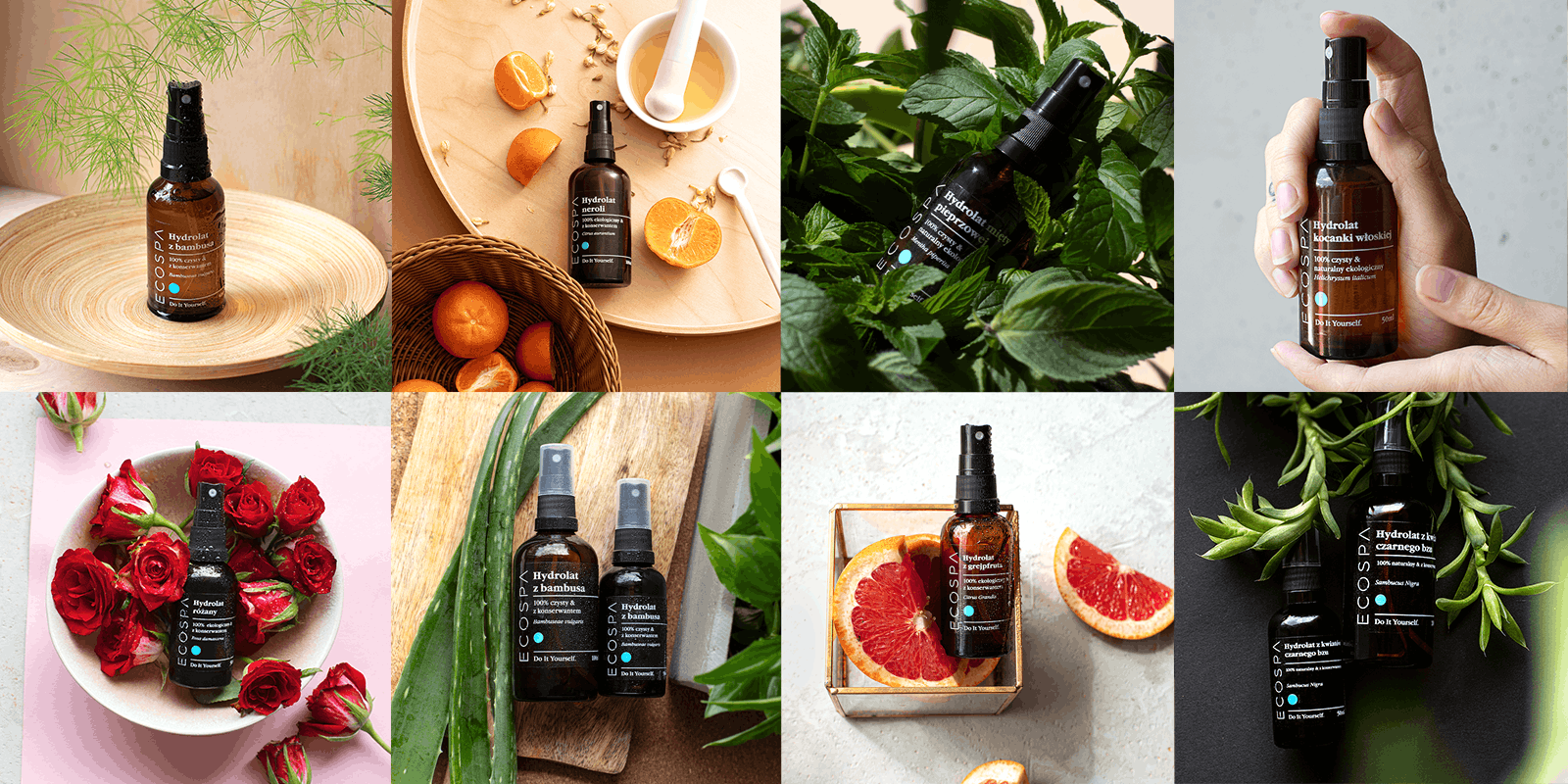 Rozpocznij sezon na Hydrolaty.