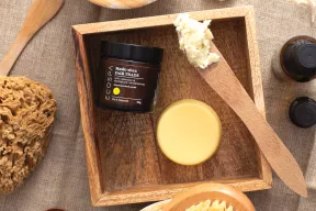 Balsam w kostce z masłem shea i olejem perilla