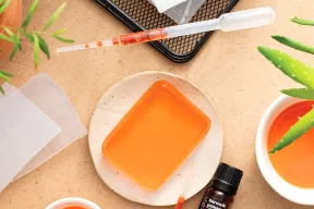 Mydło glicerynowe DIY Mandarynka