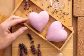 Musujące kule kąpielowe - lawenda