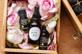 Perfumy DIY w olejku Róża i jaśmin 