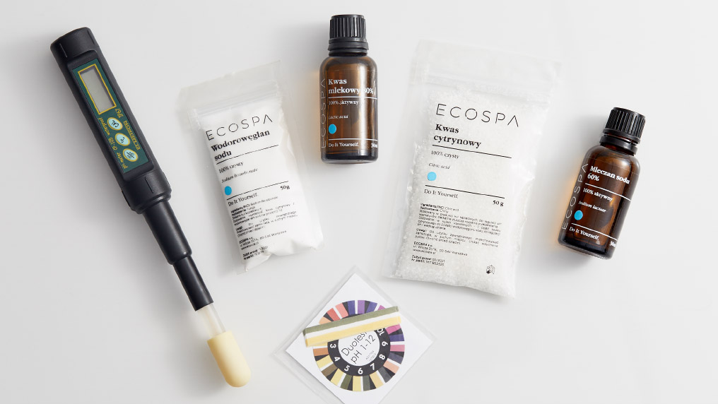 Regulacja pH naturalnych kosmetyków Sklep ECOSPA